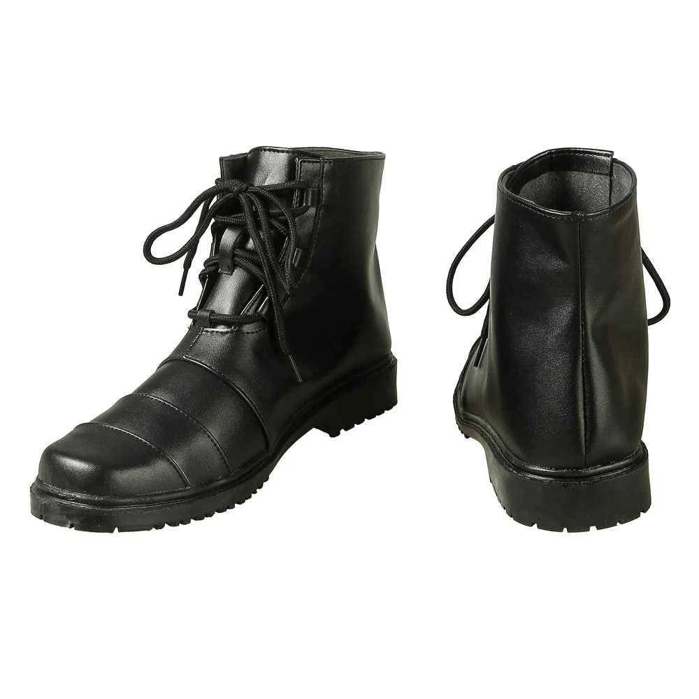 Halloween Karneval Maskerade Schuhe Erwachsene Männer Kostüm Zubehör Rollenspiel Kapitän Steven Rogers Cosplay Stiefeletten