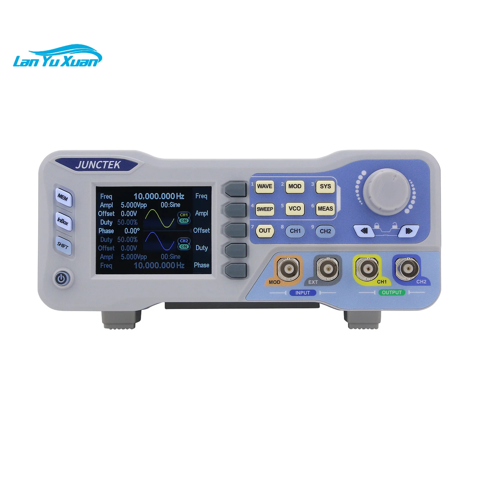 JDS8060 60MHz/JDS8080 80MHz Dual Channel DDS Function Arbitrary Waveform Signal Generator Frequency Counter