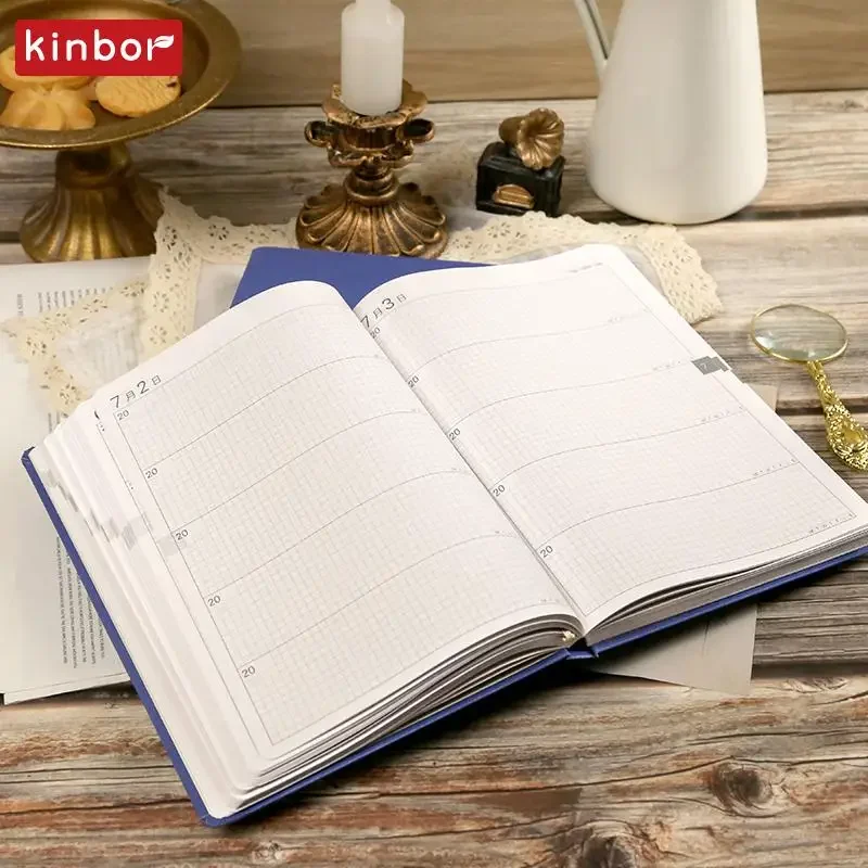 Kinbor Five Year Plan Collection 64g Illustration Notebook A5 Handbook Continuous Self-Filling Diary Time Management Efficiency