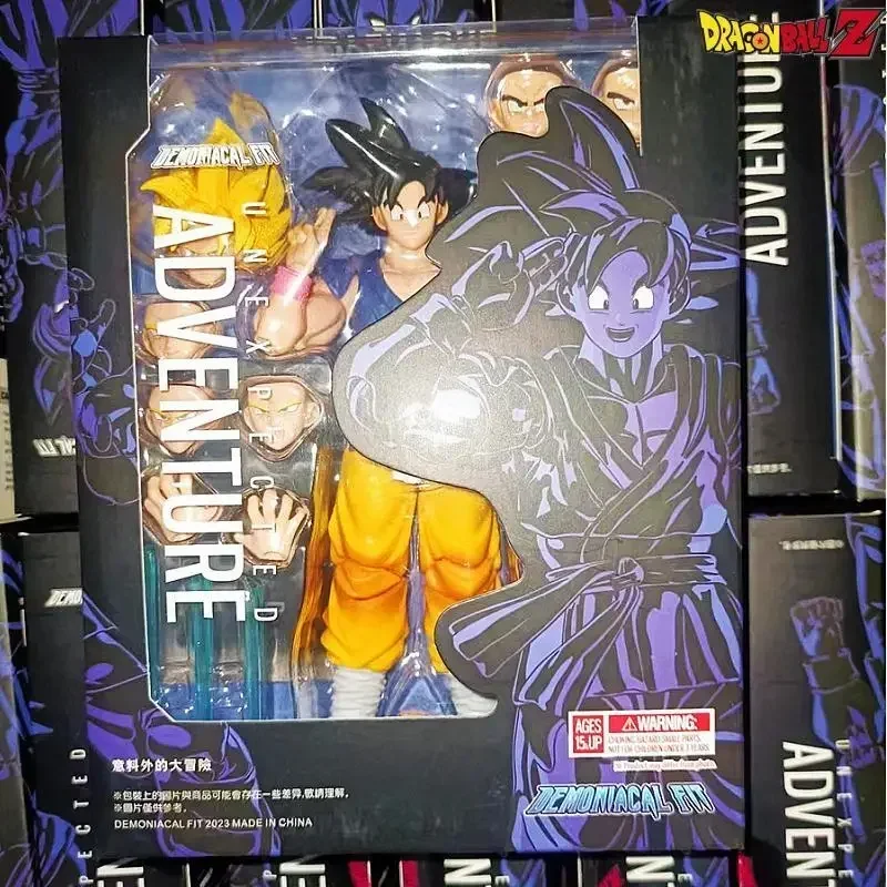 

In Stock Dragon Ball GT Demoniacal Fit DF SHF Unexpected Adventure Son Gouku Action Figure Toys Model Gifts Collection