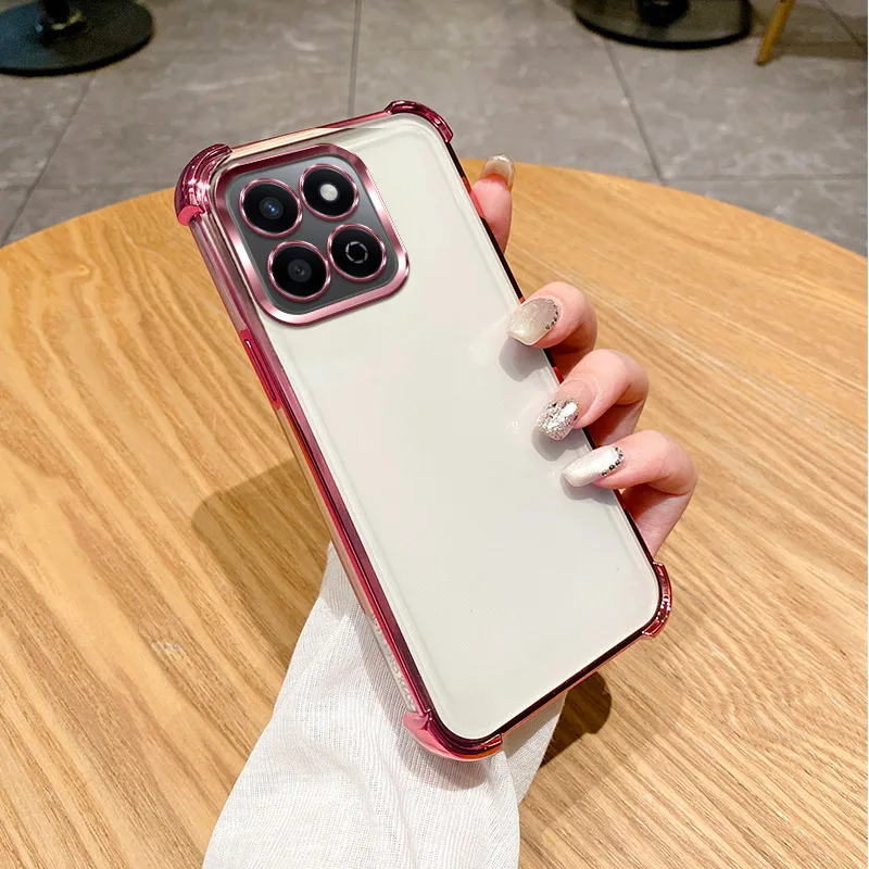 حافظة لهاتف Honor 200 الذكية Honor X7C حافظة هاتف Honor X5B X5B Plus X8 4G X7C أربعة زوايا سماكة مقاومة للصدمات غطاء خلفي #4