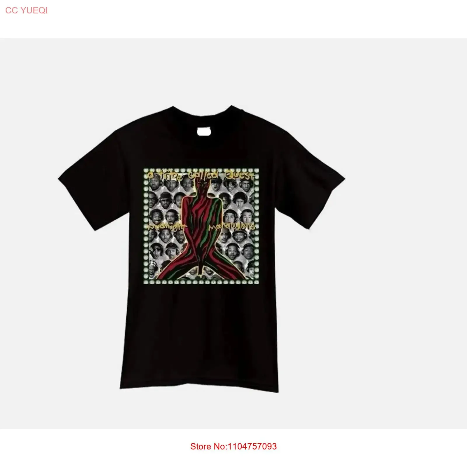 A Tribe Called Quest Midnight Marauders T shirt New 2025 vintage Washed graphic Casual Soft streetwear homme Stretched fashion