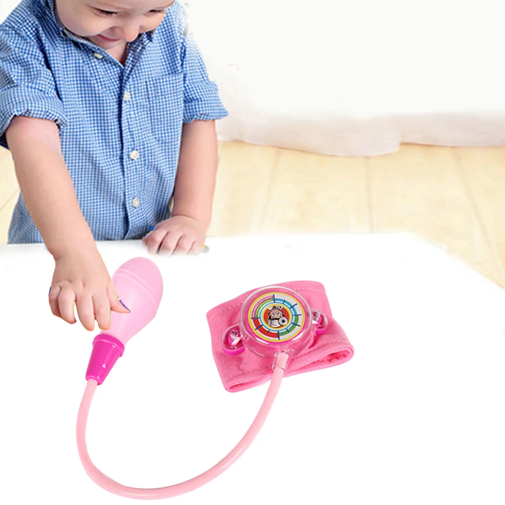 Ensemble de jeu de pression artérielle pour enfants, jouet de jeu de rôle, Simulation stéthoscope, jouet d'apprentissage médical et éducatif