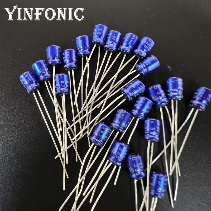 20 Pz/100 Pz 0.1uF/50V ELNA Non polare Blu CE-BP 4x7mm 50V0.1uF HiFi FAI DA TE Audio Condensatore Elettrolitico