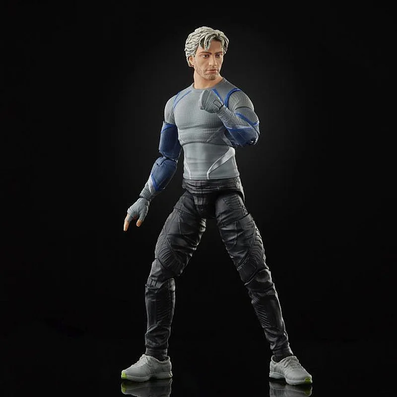 Hasbro Marvel Legends The Avengers Quicksilver 6 Inches PVC Model Toys Action Figure Model Gifts Collectible Figurines for Kids