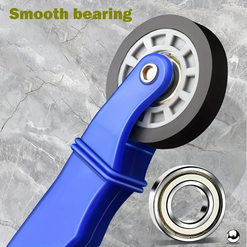 LED Strip Roller Tool Light Strip Installation Roller Auxiliary Fixing U-Groove Fix Bar Lamp Quick Mount Tools Plastic Handle
