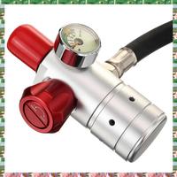 Sports DIDEEP Diving Equipment For 1L Scuba Oxygen Cylinder Breathing Valve Snorkeling Diving Air Tank Regulator With Mouthpiece