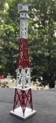 1/150 N Scale Model Electric Tower Radio Tower Model Train Scene Miniature Collection Sand Table Landscape Assemble Model Gifts