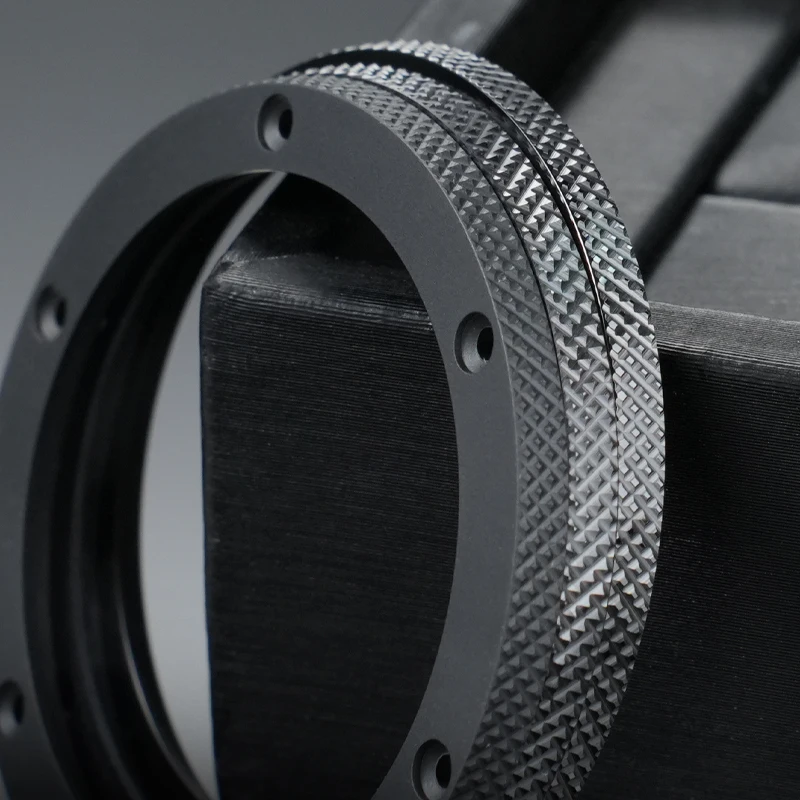 Insertos de bisel de reloj de cerámica para Hublot Classic Big Bang, piezas de repuesto de bisel de reloj automático de 44mm, piezas de reloj negras