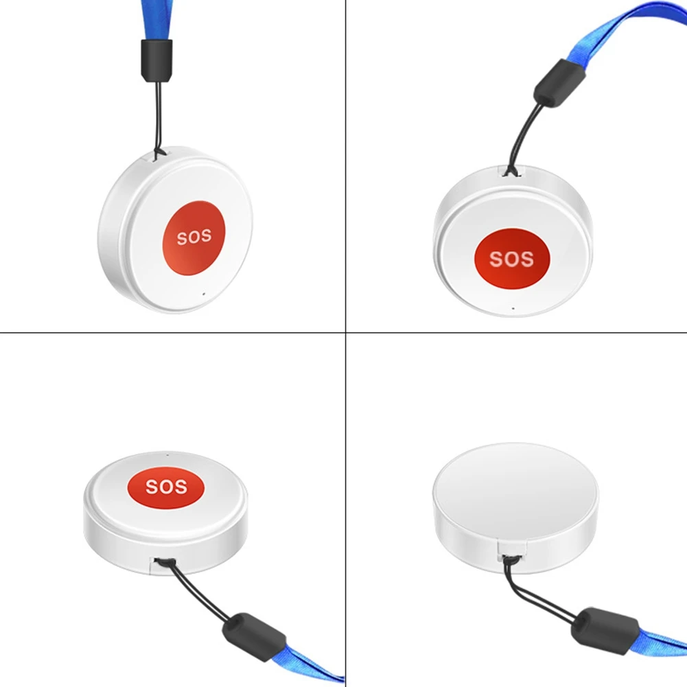 CJSD-Tuya Wifi SOS Emergency Button Wireless One Key Call Help Home Elderly Children Security Protection Smart Life APP Control