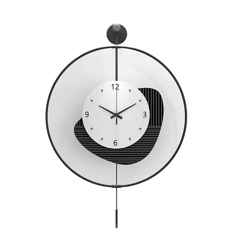 Minimalist Trendy Wall Clock Modern Elegant Stylish Nordic Wall Decoration Unique Aesthetic Orologio Da Parete Home Furniture