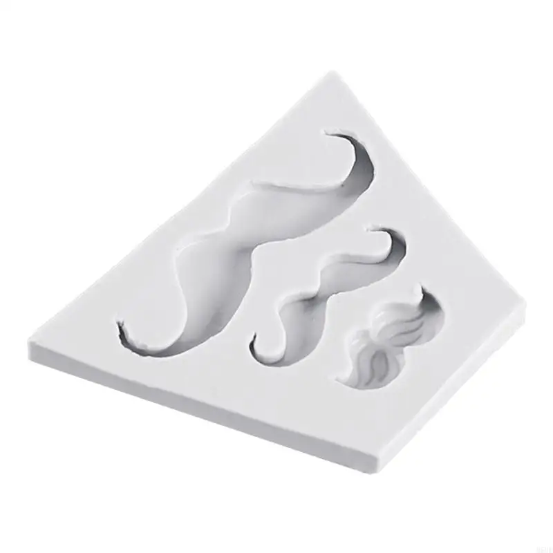 Bolos silicone bigode bowtie