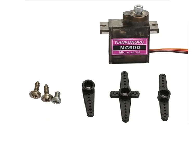 5 قطعة MG90D 9 جرام مايكرو محرك معزز صغير ترقية التروس المعدنية ل RC سيارة هليكوبتر طائرة 450 لتقوم بها بنفسك اللعب 180/270/360 درجة