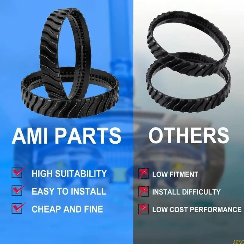 A0NC 2x Easy Установка Tracks Колесо шины для бассейна MX8 MX6 Booler Booler