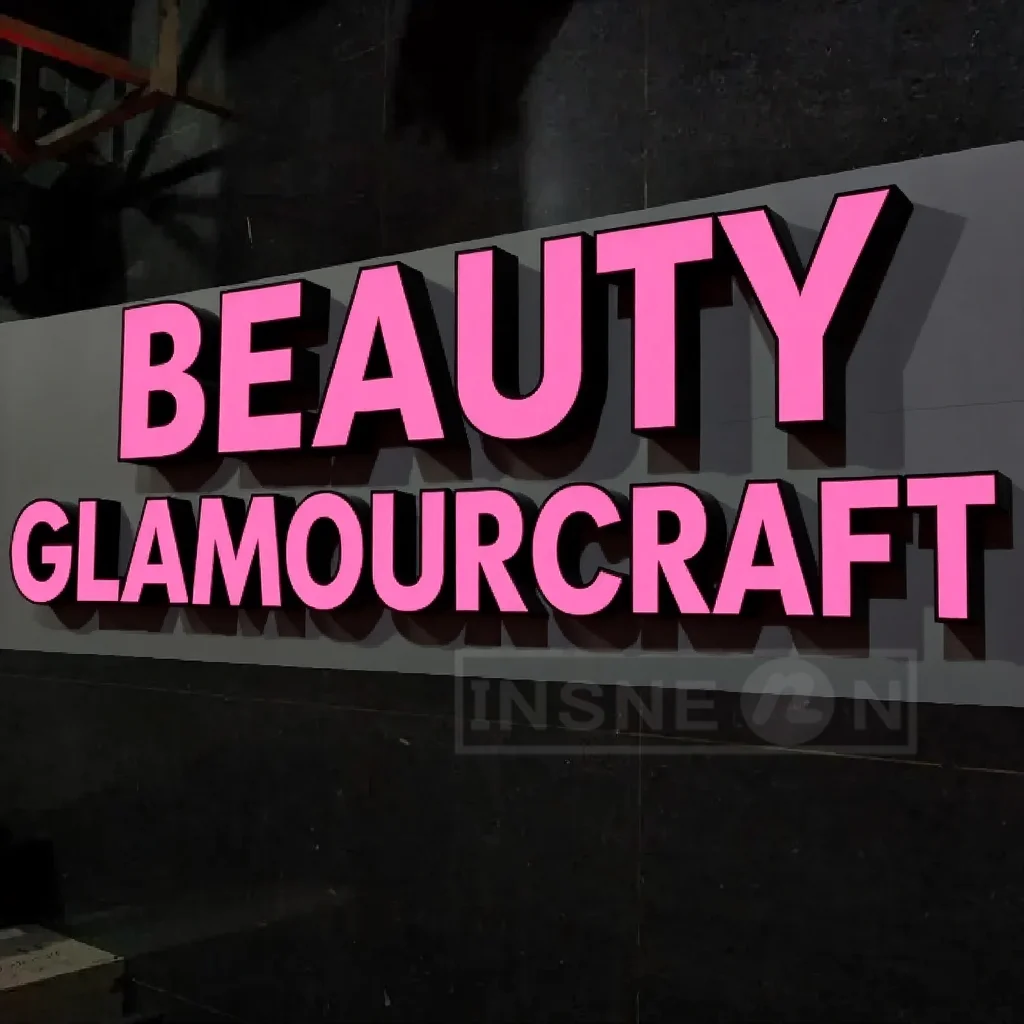 ビジネス向けカスタムLEDロゴ広告、金属看板、アクリル看板、壁掛け看板、ライトフェースライト付き店舗看板、3D文字