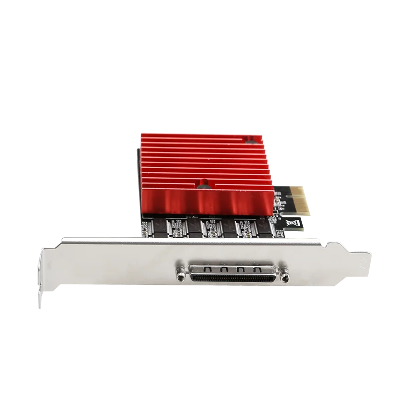 신제품 8포트 RS232 PCI 익스프레스 시리얼 카드 8포트 시리얼 확장 카드 기타 컴퓨터 액세서리