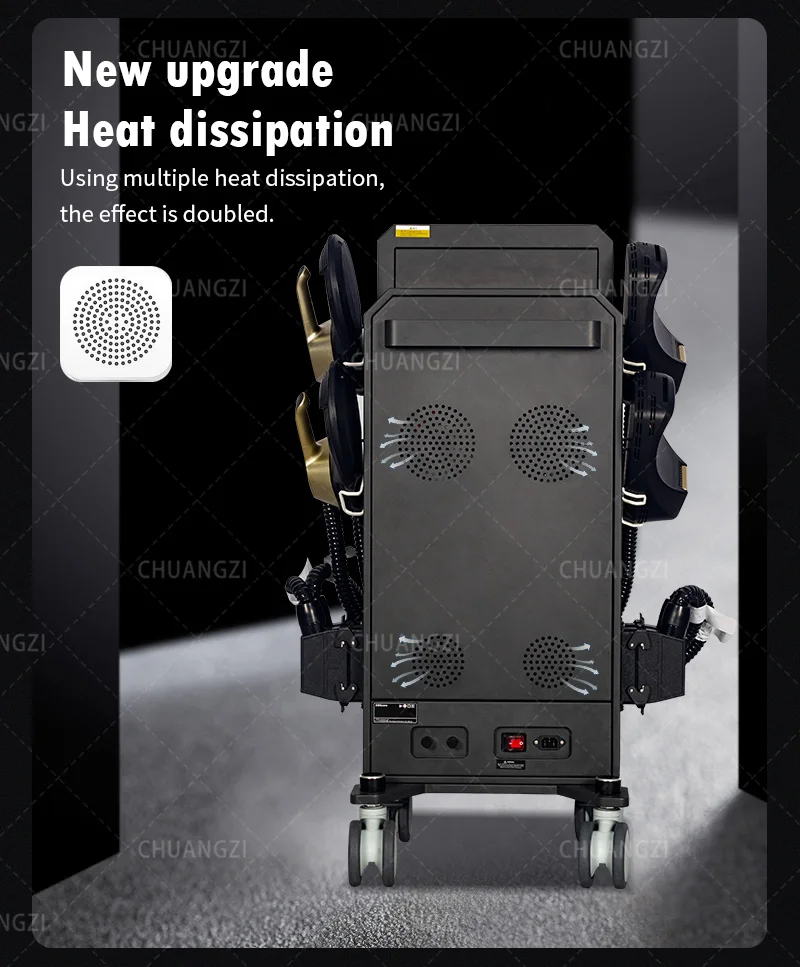 

MYOslim Sculpt Machine 15Tesla 6500w EMS RF Fat Slimming Burning Muscle Stimulation Body Sculpting 15 Electromagnetic Therapy