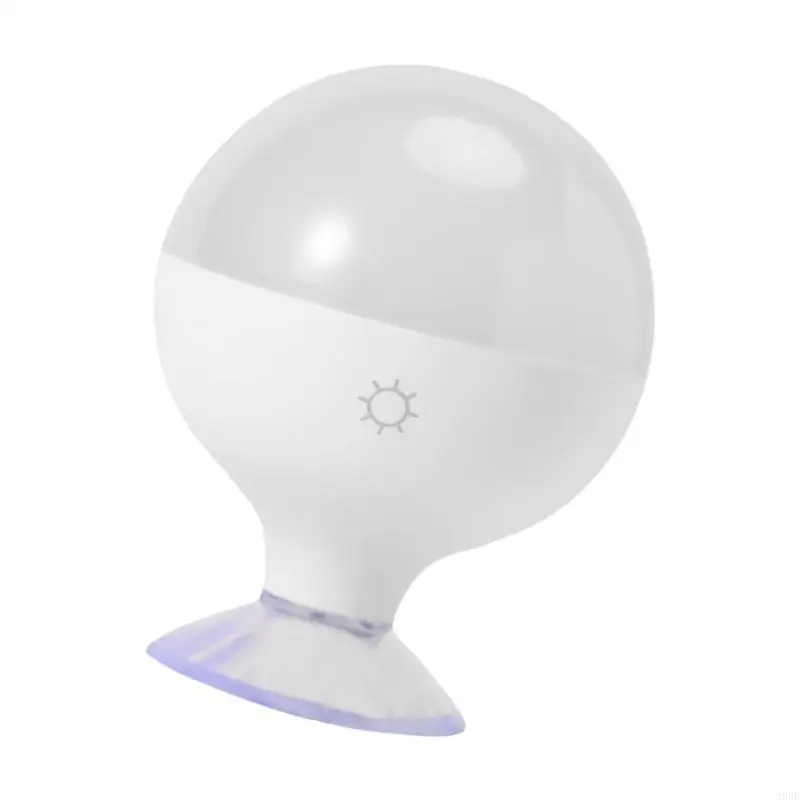 29EB Lumière nuit à LED rechargeable dimmable avec conception ventoute LED LEIL TEXTURE PLASTIQUE PLAST