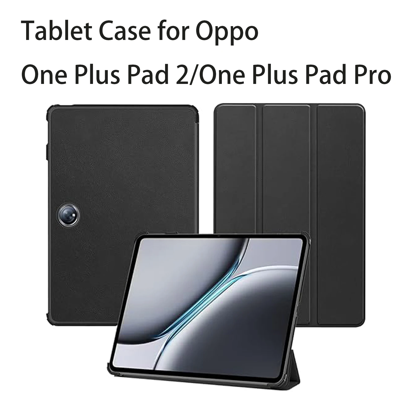 Tablet Case for One Plus Pad 2  12.1inch Protective Cover Smart Wake up function(PU Leather Material,ultra Slim,Shockproof)
