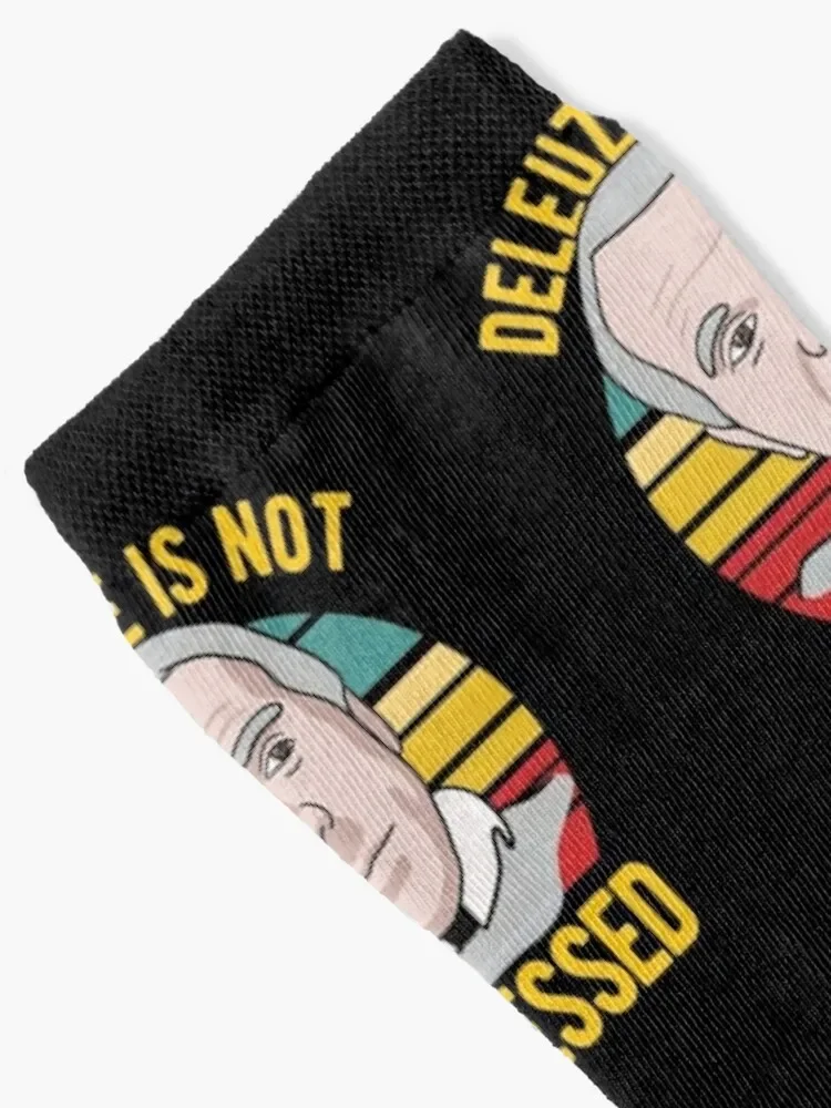 Deleuze Is Not Impressed - Philosophy Socks Non-slip tennis ankle hip hop Women's Socks Men's