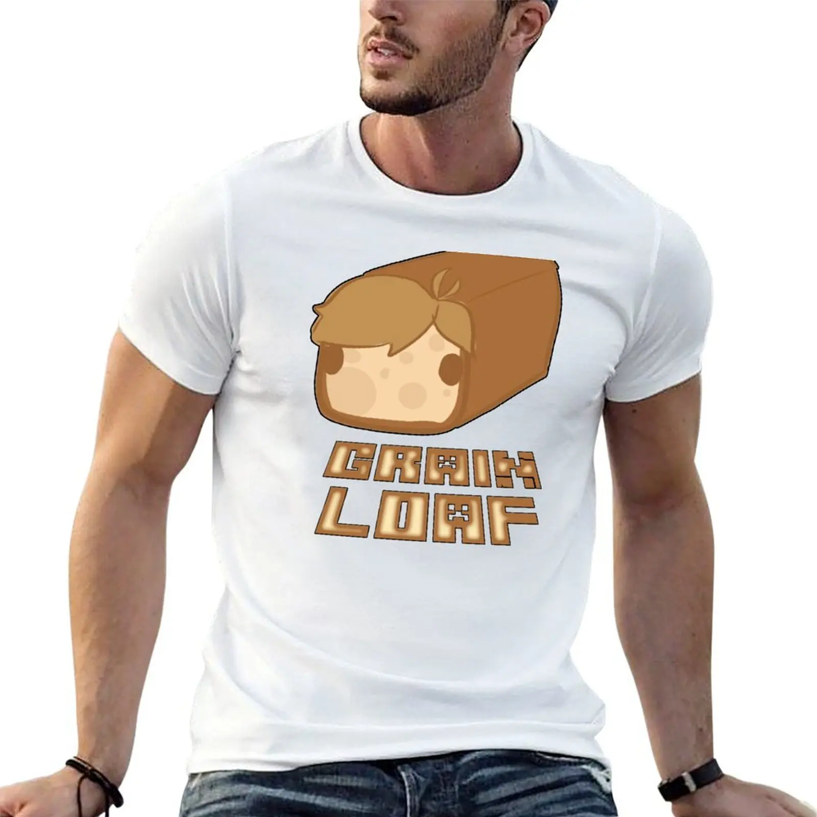 

Grian Loaf T-Shirt cotton tshirt 100% man t shirt cotton high quality T-Shirt