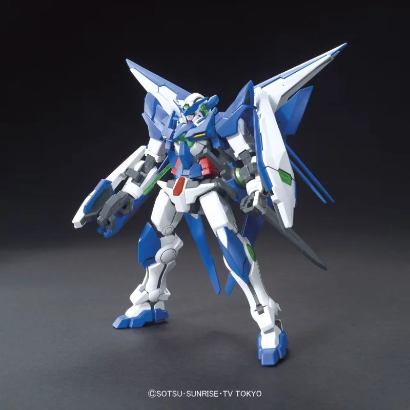 En Stock nuevo Bandai Gundam HG 1/144 increíble EXIA colección Popular montar Mecha figura juguetes vacaciones muñeca móvil regalos