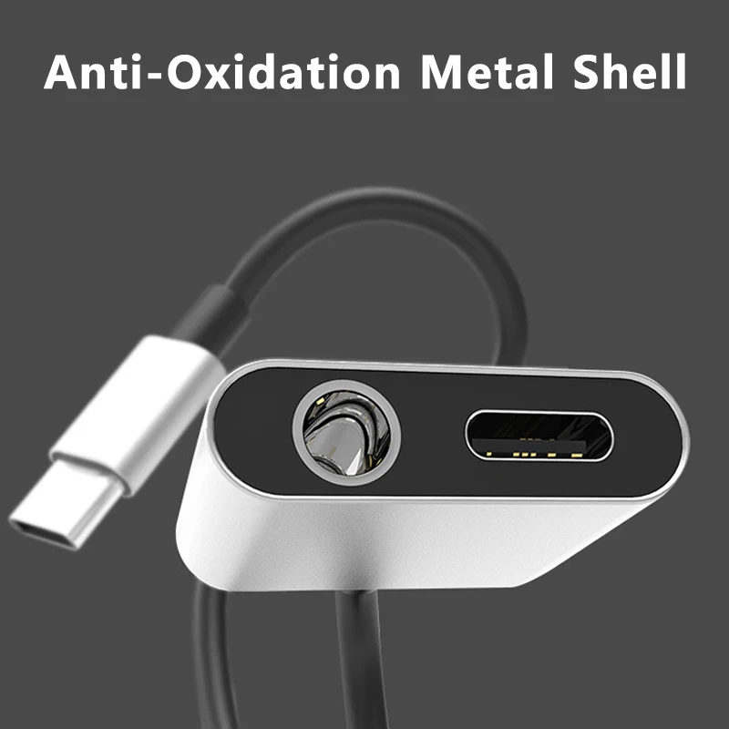 USB C to Type-C and 3.5mm Aux Adapter USB C Audio Charge Cable Original for Huawei Xiaomi Redmi Type-C-earphone Connetor Plug