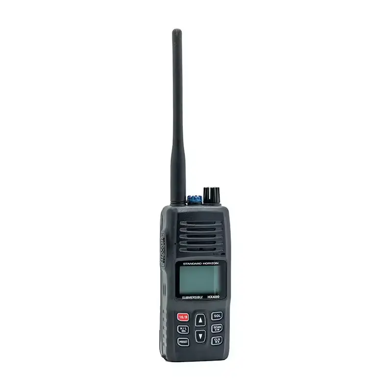 YAESU Standard Horizon Walkie Talkie HX400IS HX-400IS Public Safety Marine Waterproof With NOAA Weather Channel 5W 2Way Radio