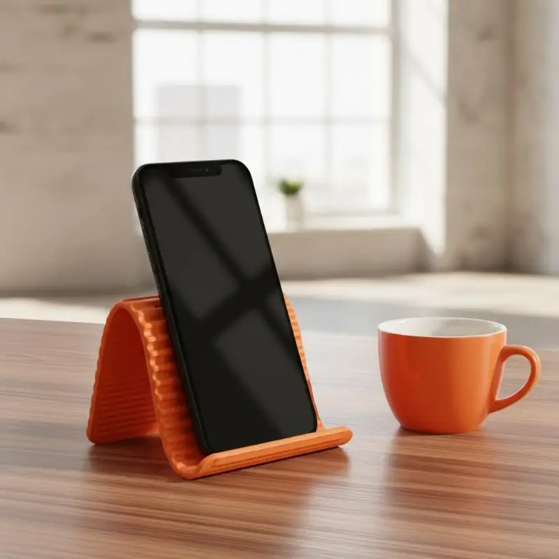 Creative Flexible Foldable Transforming Silicone Stand Travel Office Portable Silicone Desktop CellPhone Tablet Holder