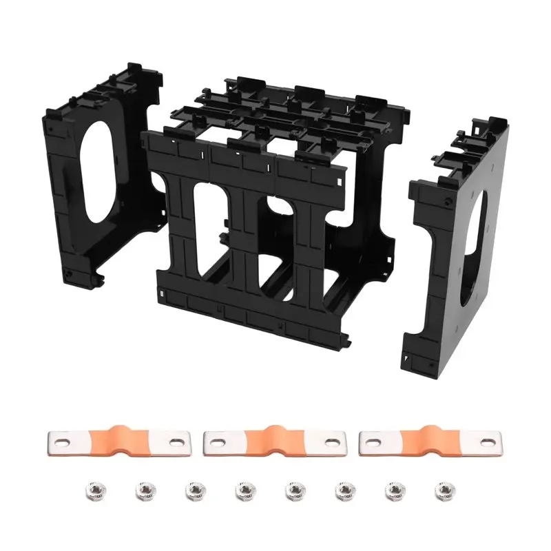 ABQU Battery Frame for CATL EVE Lifepo4 Cells 280Ah 12V Flame-Retardant Holder Easy Installation