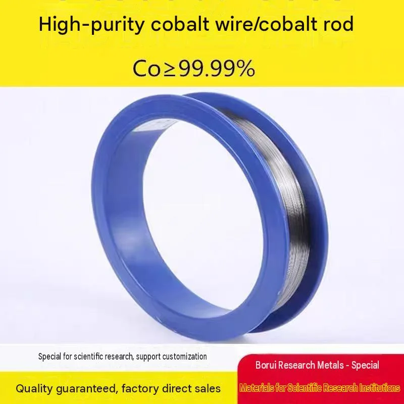 1PC Research Experiment High Purity Cobalt Wire plate bar/ Co ≥ 99.98% /Customizable zero cut