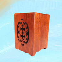 Wooden Pen Holder Ecofriendly Storage Box Desktop Stationery Organizer Fashion Bamboo Wood Pencil Cup Desk Tidy Kids Student