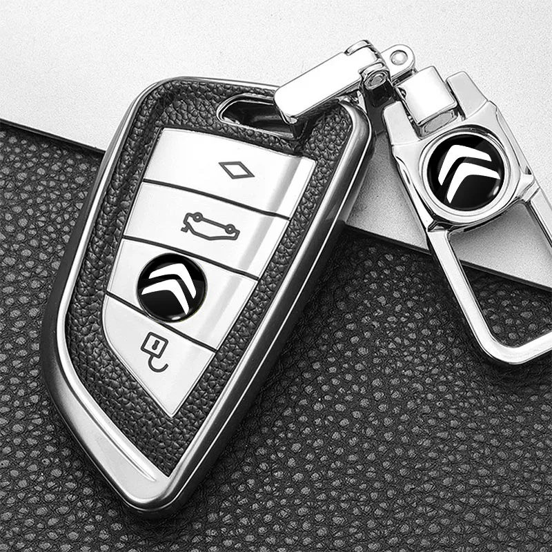 14mm Car Key Emblem Stickers Auto Control Key Logo Accessories For Citroen C1 C2 C3 C4 C5 C6 C8 C4L DS3 DS4 DS5LS DS6