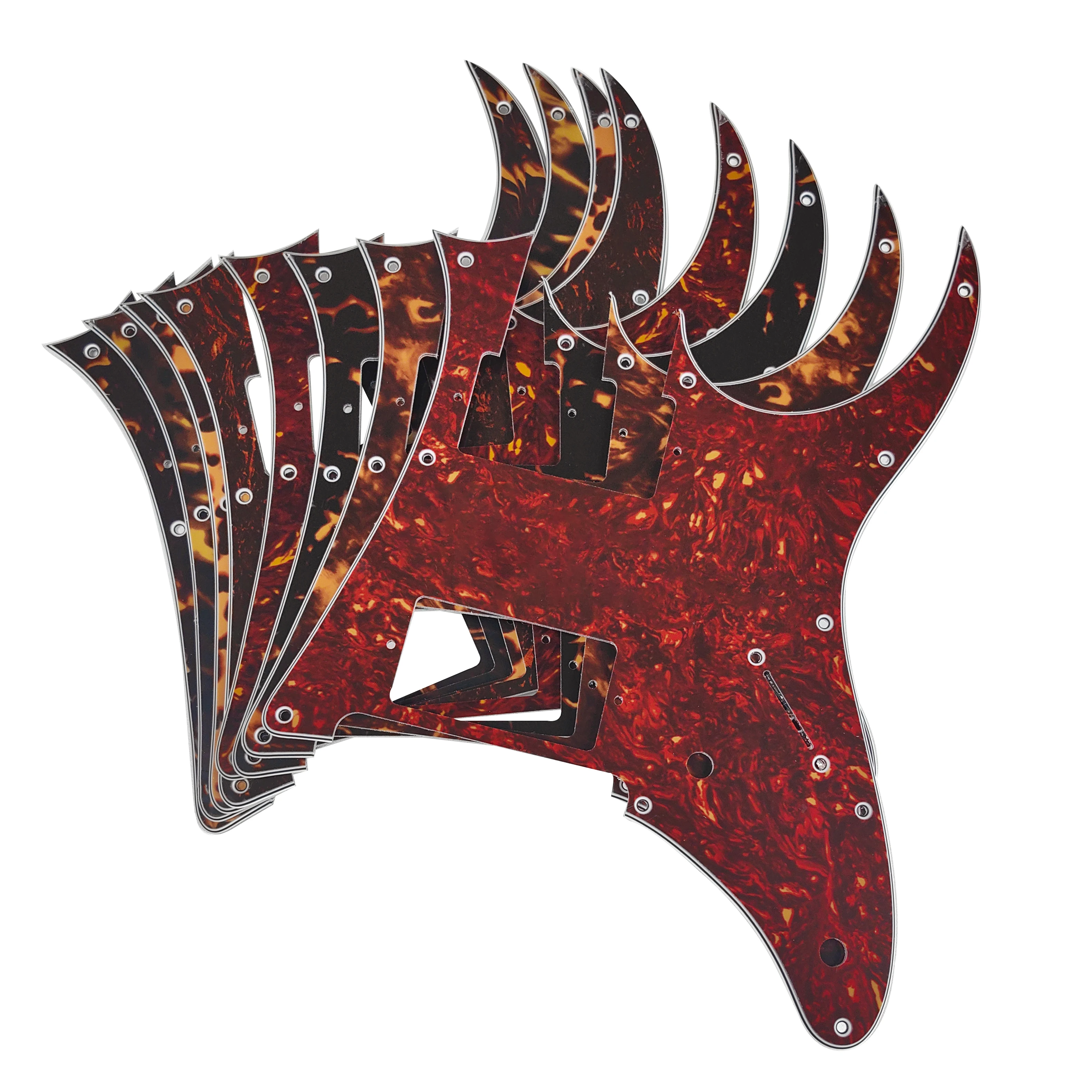 Pleroo Custom Guitar Parts - For MIJ Ibanez RG350 DXZ HH Pickups Guitar Pickguard Cratch Plate Multicolor Choice #2