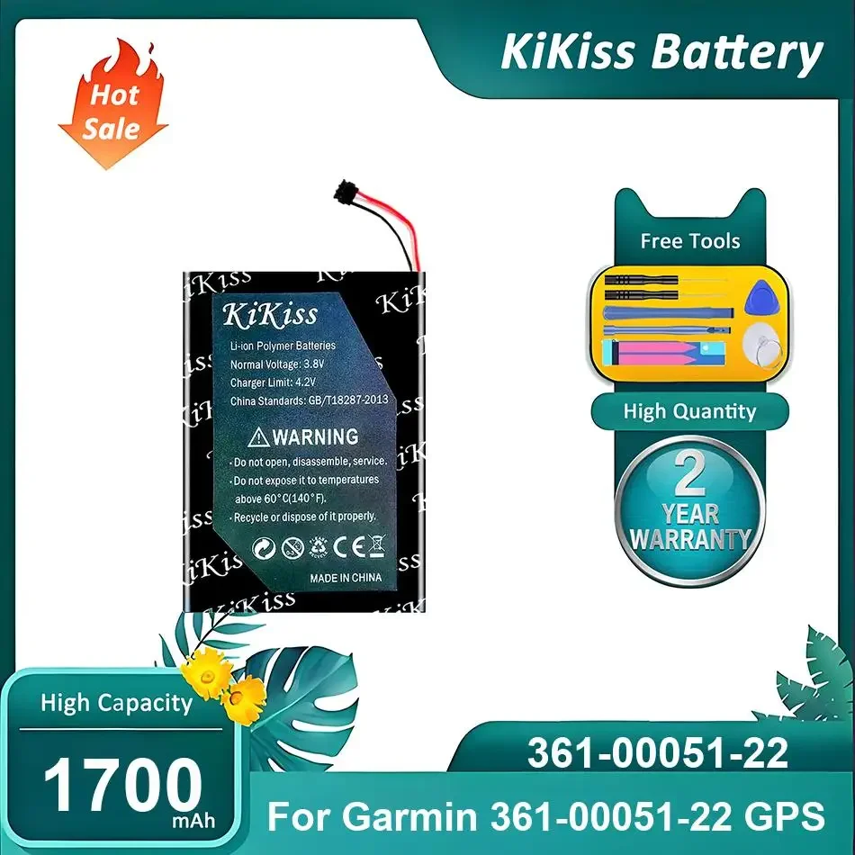 

High-Performance Battery For Garmin 361-00051-22 GPS,361-00051-22,1700mAh
