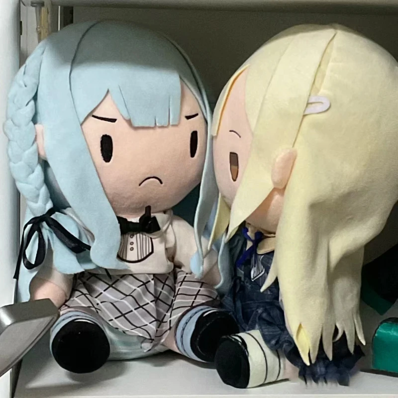 مجموعة دمى بانج دريم القطيفة المصنوعة من مروحة، مجموعة دمى قطنية ساكو وموكا اللطيفة، هدية قابلة للجمع