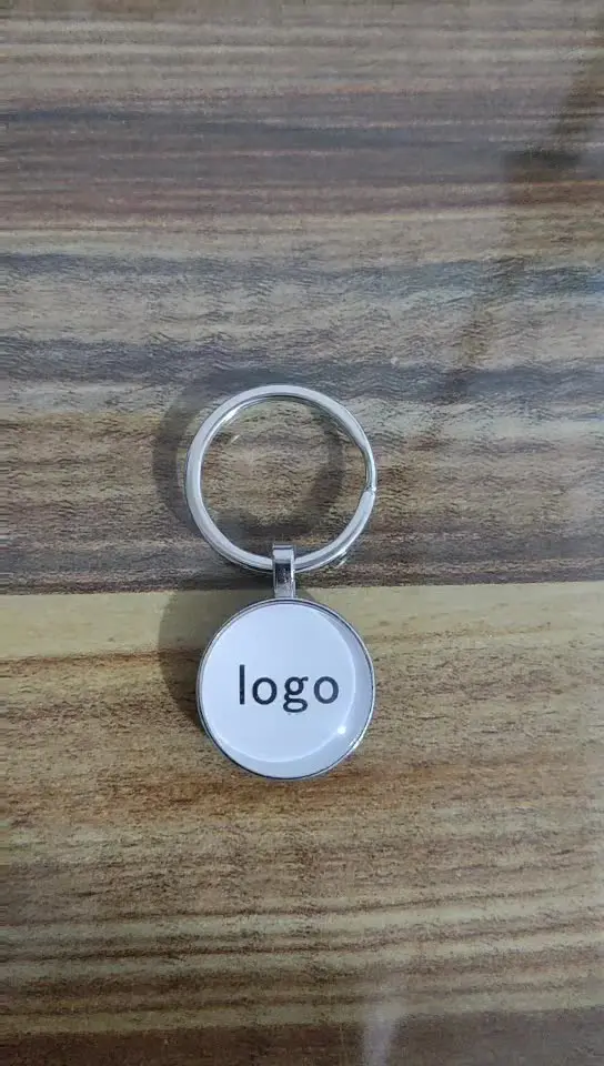 Personalized Logo Keychain Company Logo Customization Black And White Photo Color Photo Private Customization