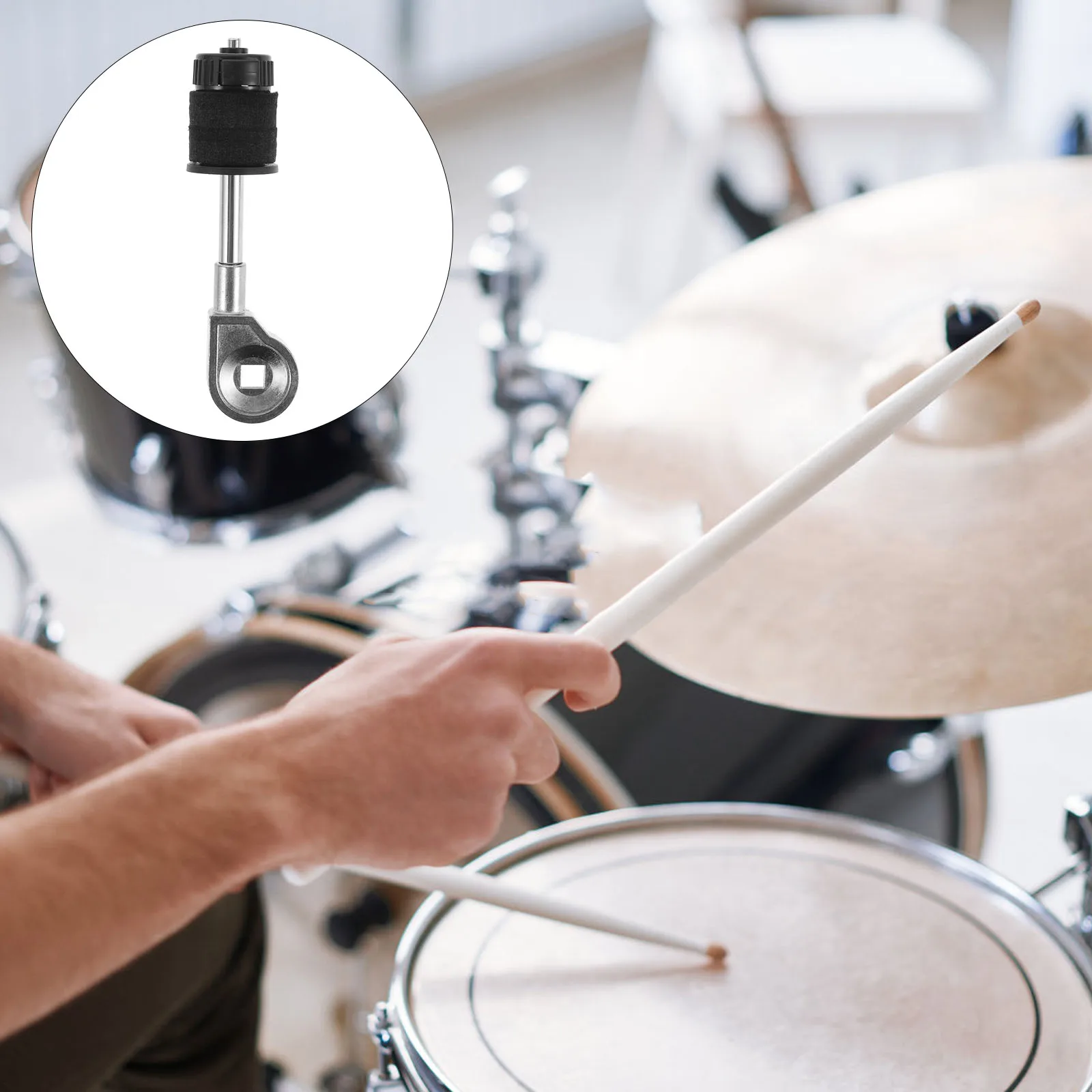 

Cymbal Stand Stacker Attachment Arm Holder Replacement Cymbals Mounting Rack Accessories Parts Electronic
