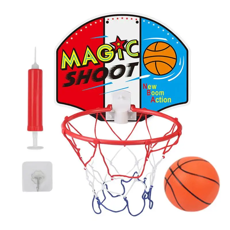 

Indoor Mini Basketball Hoop Set Foldable Basketball Hoop Toy Hangable Basketball Hoop Mini Basketball Hoop For Wall Boys Room