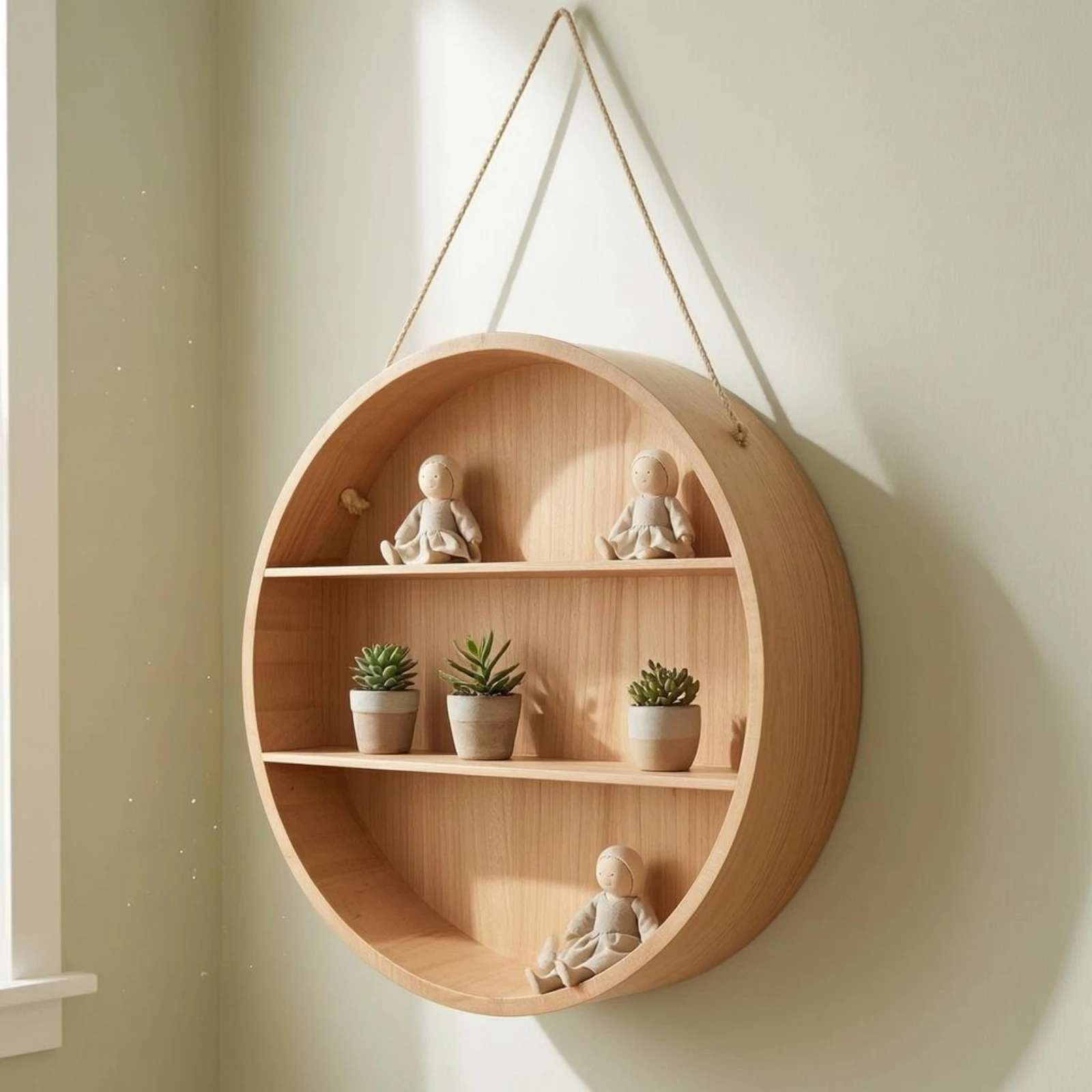 Étagère murale suspendue, cadr - Frame Display Wood avis et prix