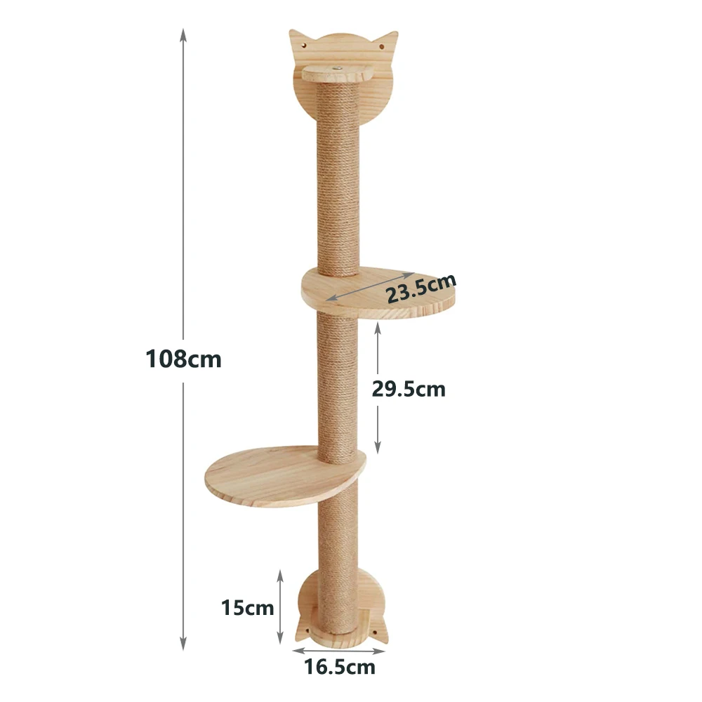 Drzewko dla kota z drapaczem 2 grzędy platformy sizalowe drapak hamak dla kotów kocięta wspinają się do zabawy