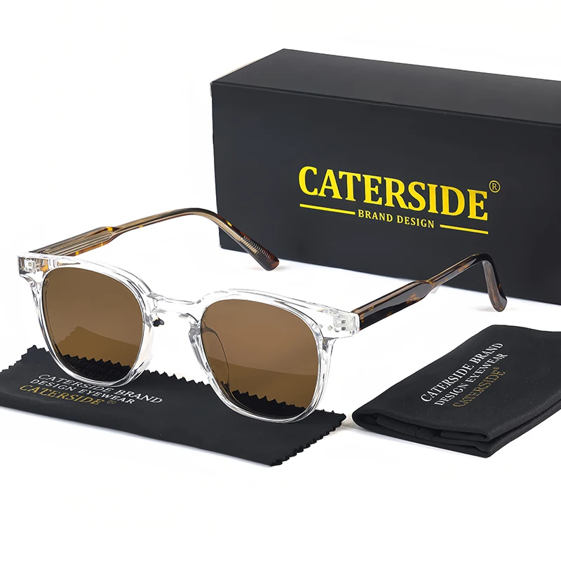 

Caterside Round Retro Sunglasses Men's Small Frame Fashion High Quality Sun Glasses Women's Travel Party Outdoor UV400 Shades