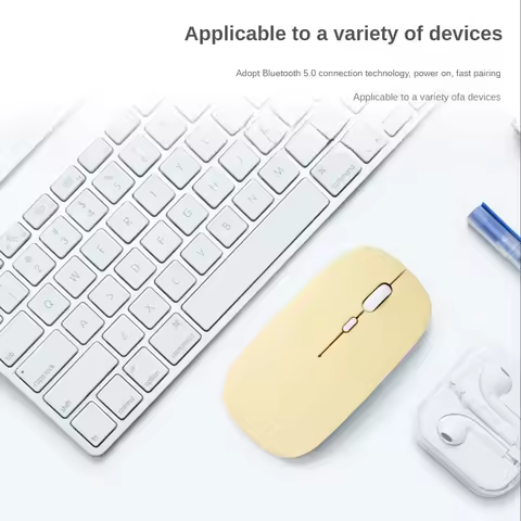 Wireless Mouse Bluetooth 2.4G 10m Link Silent Ergonomic Rechargeable Mice LED Optical Backlit USB Computer Mouse for PC Laptop
