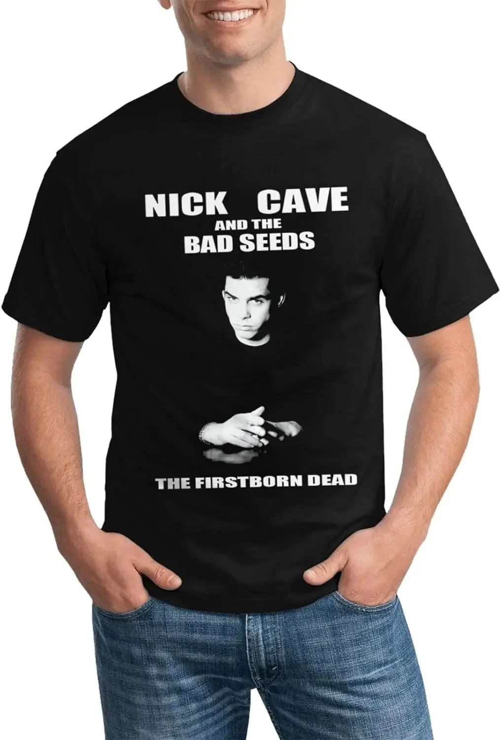 The Firstborn Is Dead/Nick Cave Men's and Women's T-shirts Breathable Short Shirts Popular Fashion