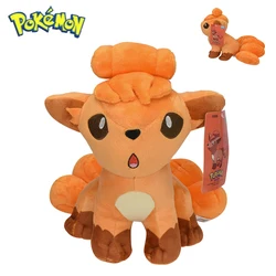 Vulpix Pokemon Plush Toys Alolan Vulpix Ninetales Doll Cute Anime Ice Vulpix Plush Soft Stuffed Animal Toys Doll Christmas Gifts