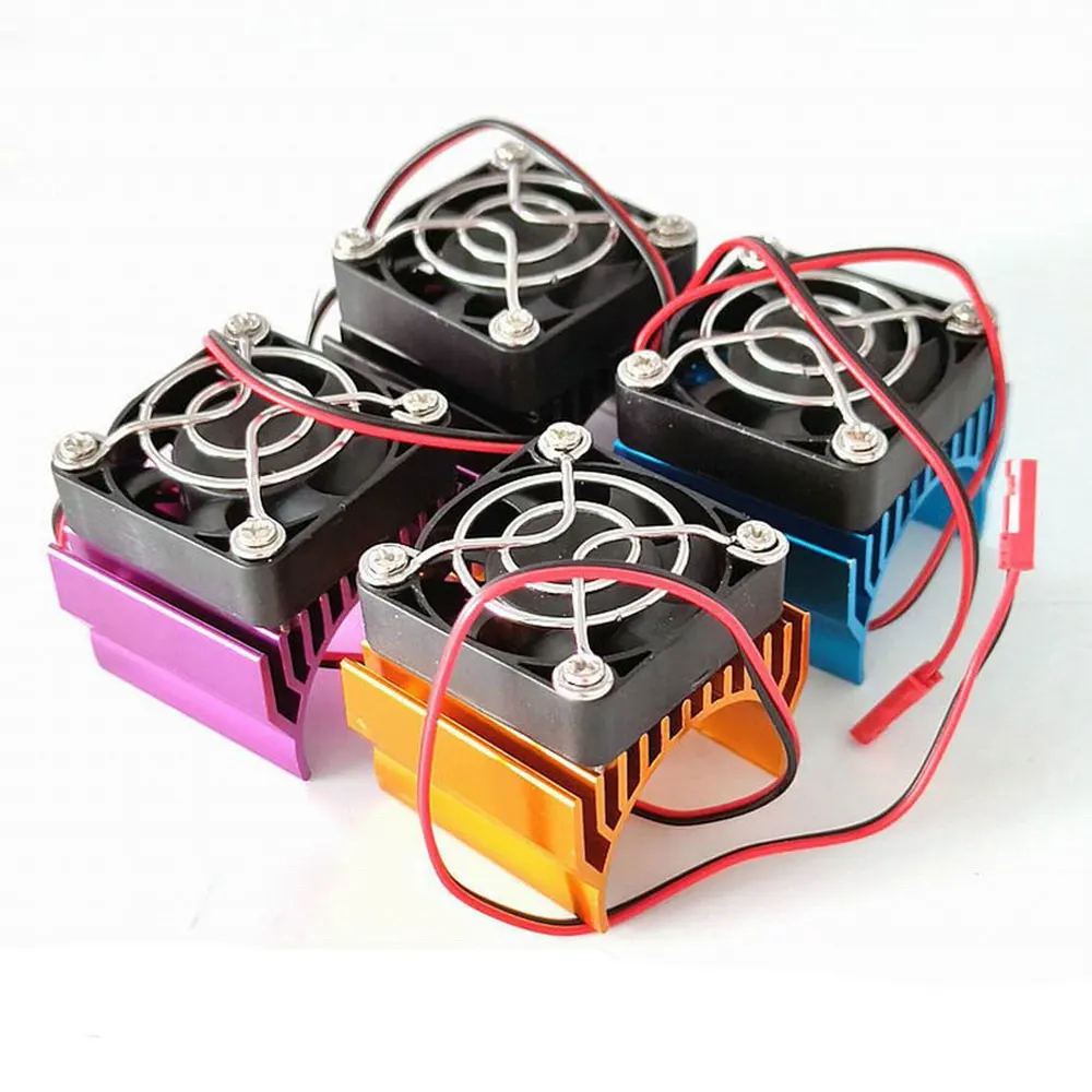 540 3650 3660 3670 Motor Koellichaam Cover w/Koelventilator Heatsink RC Onderdelen Borstelloos Aluminium Elektrisch 1/10 Voor HSP Himoto Redcat