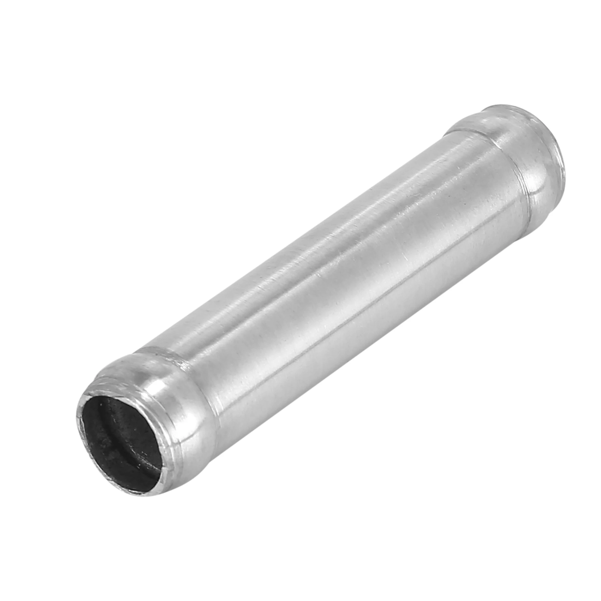 UXCELL-tubo Intercooler de 76mm de longitud, juego de juntas de manguera de aleación de aluminio con 2 abrazaderas OD 16mm-102mm, 0 grados recto