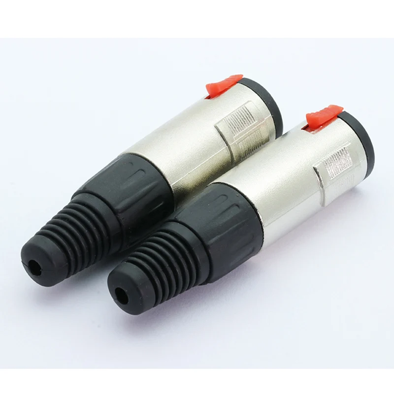 1PC Audio Jack 6.35mm Cable Connector, 1/4 inch Female 6.35mm Plug for Microphone/MIC