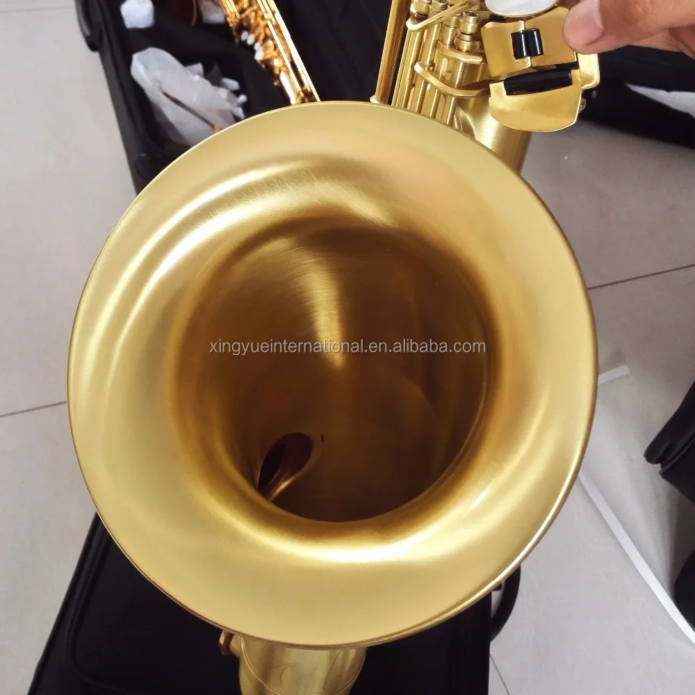 H80 Professional Brass Material Matt Lacquer Surface Professional Saxophone Tenor