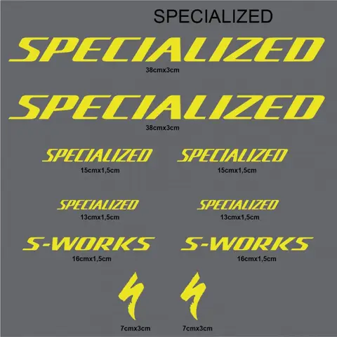 10 st. Lightning Road cykelramklistermärken MTB cykelöverrörshjälm vattentäta DIY-dekoration hållbara logotyp vinyldekaler 8 best sales specialiserad på klistermärken - №3